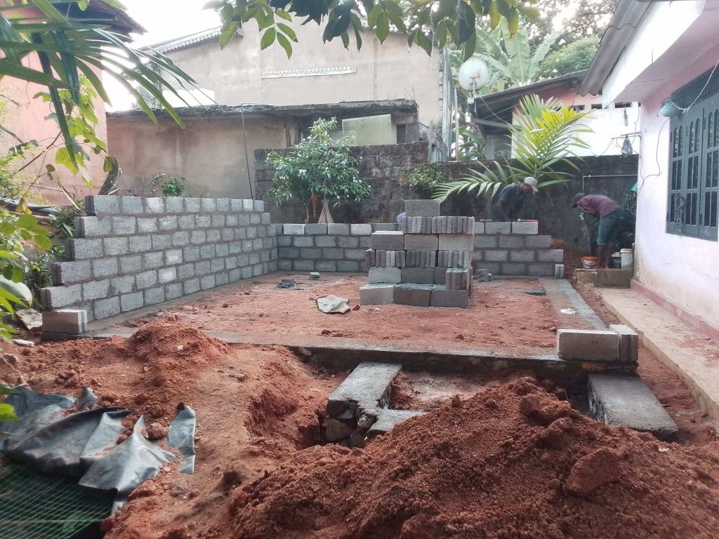 Construction of House at Avissawella