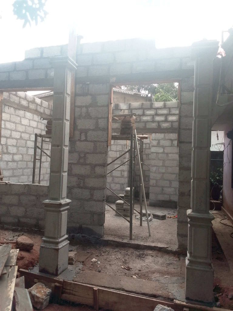 Construction of House at Avissawella