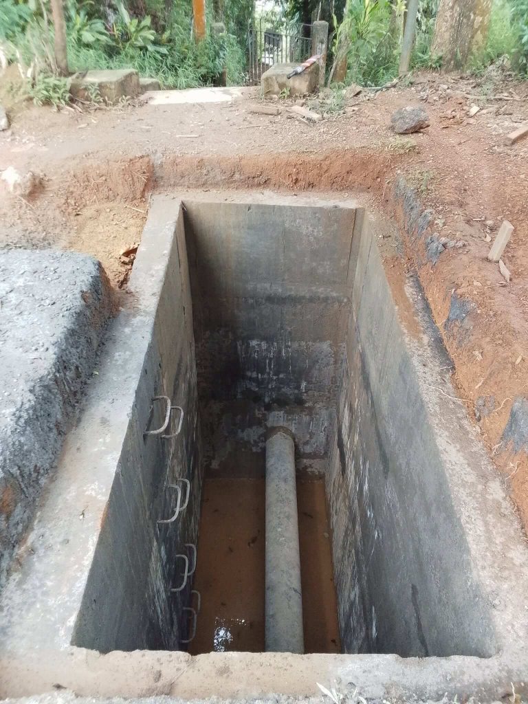 Construction of Valve Chamber for Floor Meter at NWSDB Pettigala