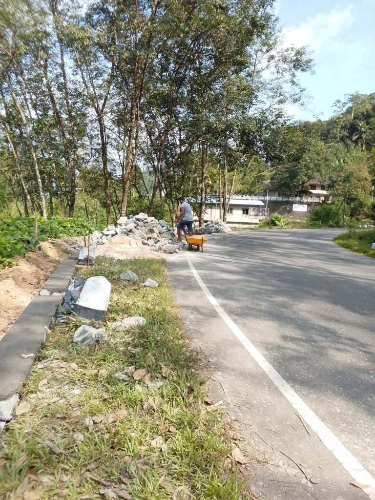 Supplying and Installation of Chain Link Fence Posts at NWSDB Dehiowita