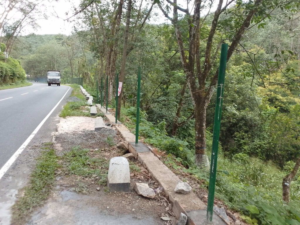 Supplying and Installation of Chain Link Fence Posts at NWSDB Dehiowita