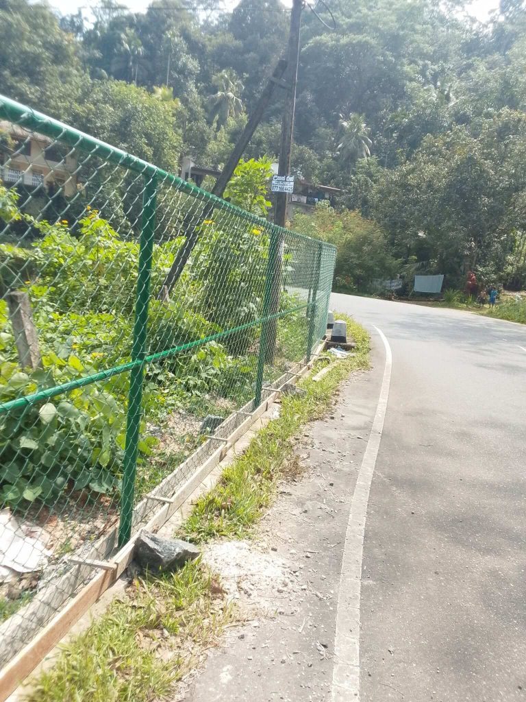 Supplying and Installation of Chain Link Fence Posts at NWSDB Dehiowita