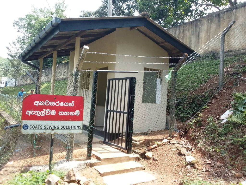 Rehabilitation of Guard Room No.1 at BOI Seethawaka
