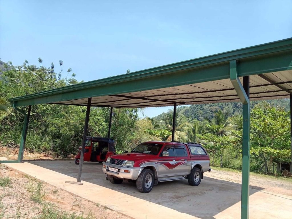 Construction of Vehicle Yard at CEB Polpitiya