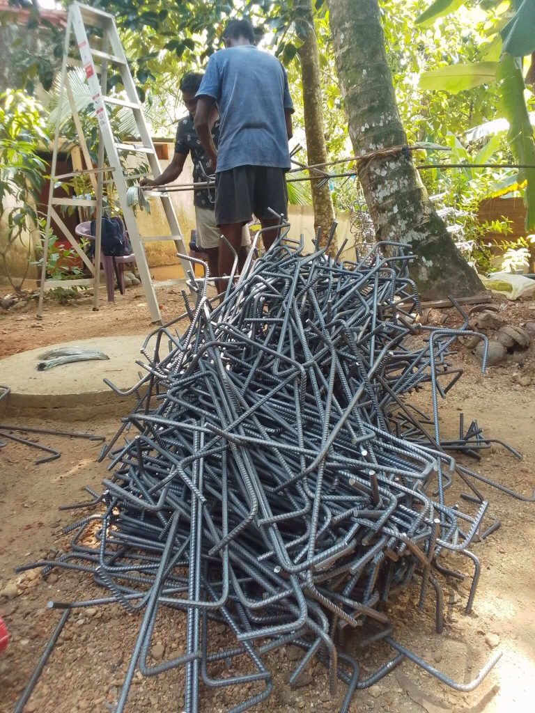 Construction of Guard Stones at Internal Roads of BOI Seethawaka