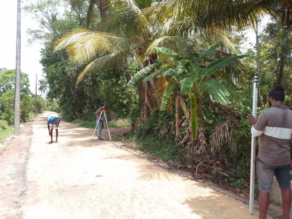 Road Surveying & Leveling at Rural Roads – RDA Chilaw