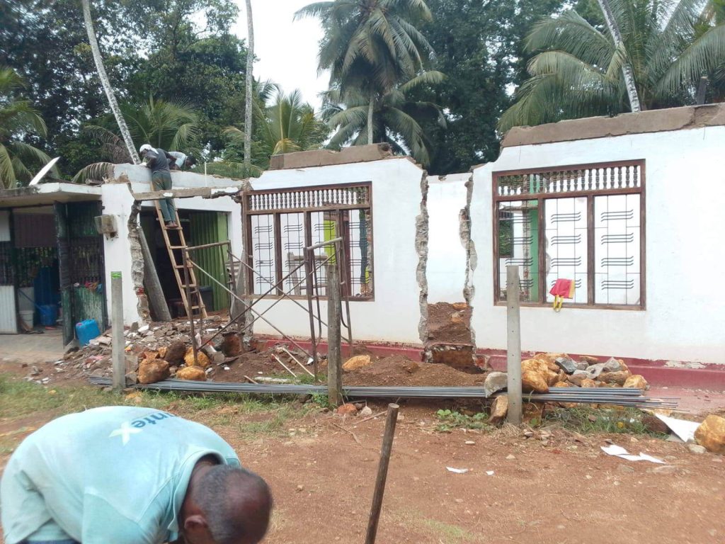 Construction of Apartment at Rathnaputa
