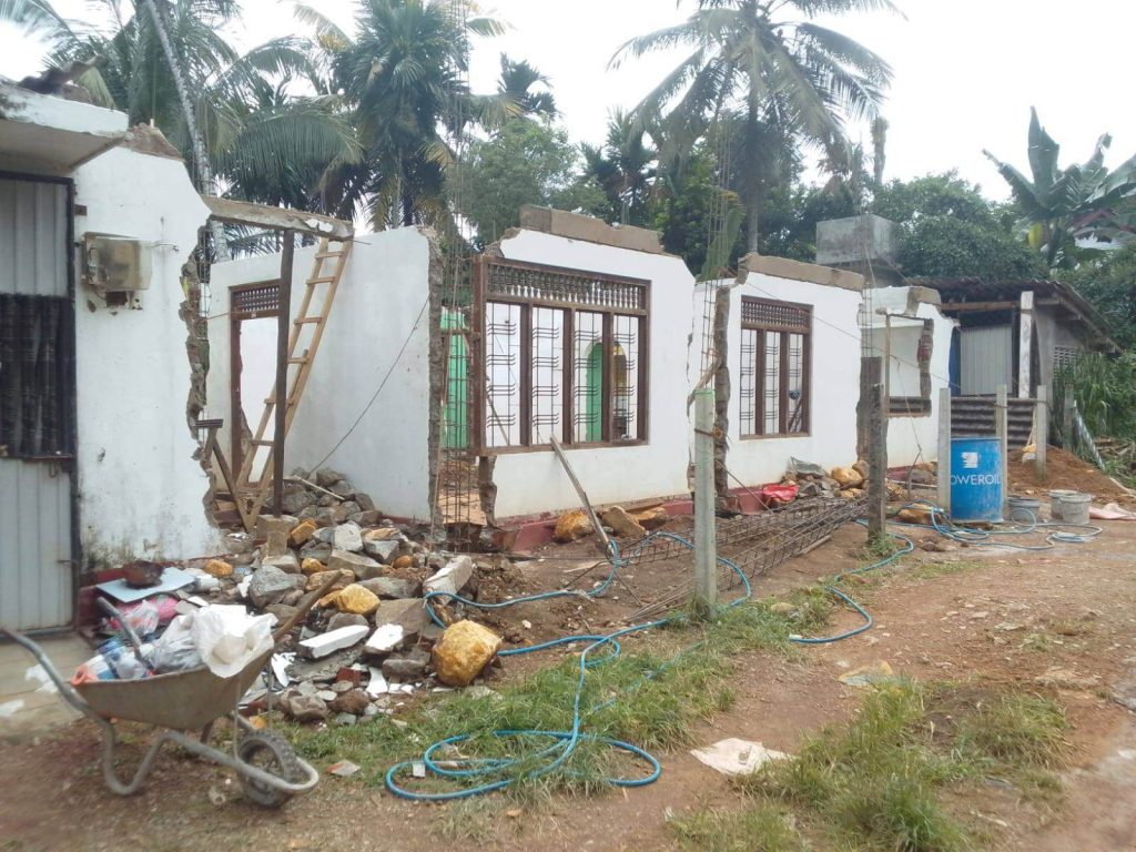Construction of Apartment at Rathnaputa
